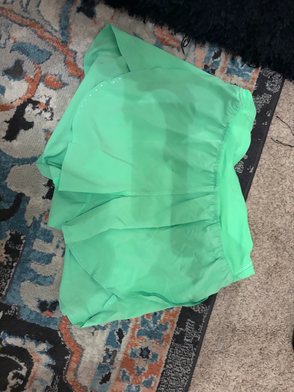 lululemon athletica Bright Green Layered Athletic Shorts